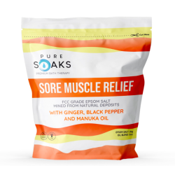 Pure Soaks, Sore Muscle Relief - 2kg